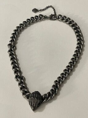 Kurt Geiger Eagle Curb Chain Collar Pendant Necklace NWOT
